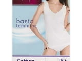 Playtex S, M, L бели женски 100% памучни потници памучни корсажи с дантела женско памучно бельо
