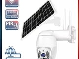 Безжична соларна смарт wi-fi камера 4 MP