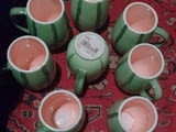 Чашки порцелан Диня нови