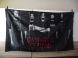 Cannibal Corpse знаме дет метъл хеви метъли металист постер