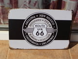 Метална табела кола Route 66 път Аризона Оклахома Калифорния магистрала