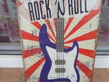 Метална табела музика Rock 'n roll рок енд рол китара декор