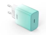 Зарядно за телефон CE18, стенно, PD 30W, 1 x USB-C, бяло/син – XO