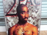 Метална табела 2 pac Ту Пак рап R 'n B хитове пистолет певец изпълнител
