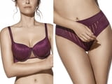 SELENE 75C, 80C, 85C, 90C, 95C 6цвята комплект сутиен без подплънки и дълбоки бикини големи сутиени