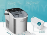 Ледогенератор Palladium Line KIM12 Inox