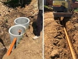 Изграждане на септични ями - пръстени д2м височина 50см