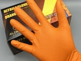 Нитрилни оранжеви ръкавици GOgrip