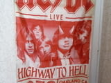 Знаме AC/DC Highway to Hell Live 1979 Tour на живо концерт хеви метъл рок музика китари хитове класа