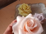 Декоративни цветя от ароматен сапун ръчна изработка подходящи за подарък за 8ми март